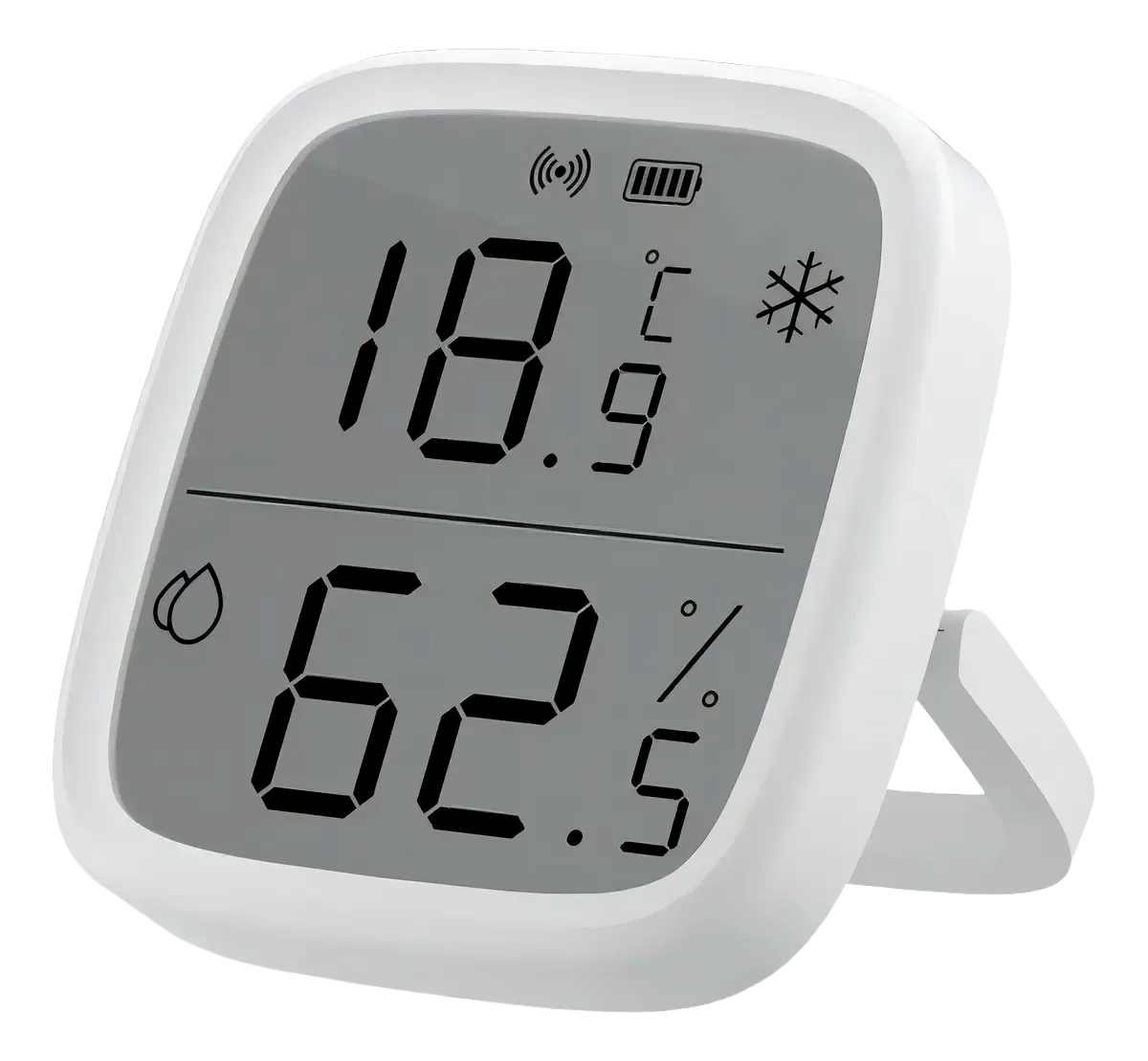 Exemplo de sensor de temperatura e umidade