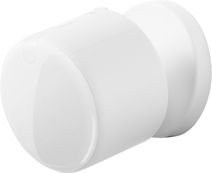 Sensor de presença com base articulada